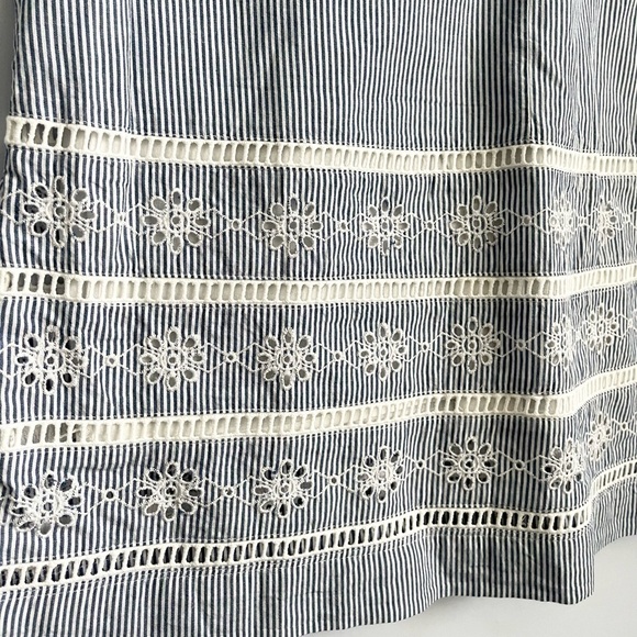 𝅺NEW Vineyard Vines Sandbar Stripes Bow Sleeveless Dress US XS - Picture 4 of 7